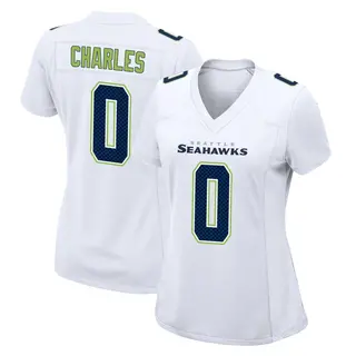 Seattle Seahawks Women's Irvin Charles Game Tundra Fashion Jersey - White