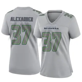 Seattle Seahawks Women's Shaun Alexander Game Atmosphere Fashion Jersey - Gray