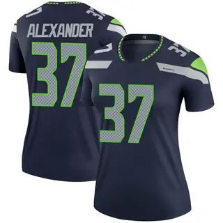 Seattle Seahawks Women's Shaun Alexander Legend Jersey - Navy