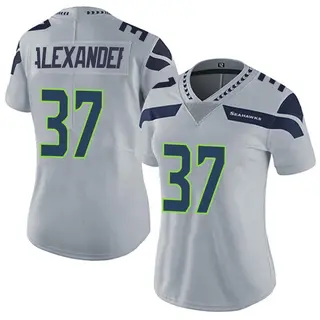 Seattle Seahawks Women's Shaun Alexander Limited Alternate Vapor Untouchable Jersey - Gray