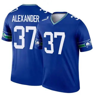 Seattle Seahawks Youth Shaun Alexander Legend Throwback Jersey - Royal